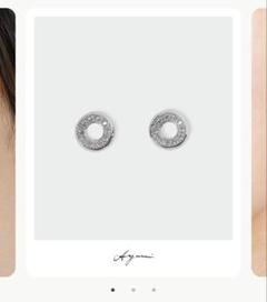 AYAMI Jewelryパヴェバーイヤーチャームス　ピアスチャーム AYAMI Jewelryパヴェバーイヤーチャームス ピアスチャーム