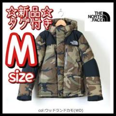 超激レア 新品 ノースフェイスノベルティ バルトロライトジャケット 迷彩 カモ