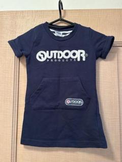 OUTDOOR PRODUCTS 半袖ワンピース 110cm ネイビー
