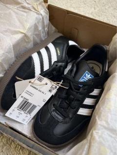 最終値下げ　adidas Samba OG EL1 16cmブラック/ホワイト 最終値下げ adidas Samba OG EL1 16cmブラック/ホワイト - メルカリ