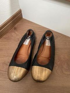 LANVIN ハレリナフラットシュス FWBAMB02NAPAP24 052 LANVIN PARIS 22fag st Honore フラットシューズ - メルカリ