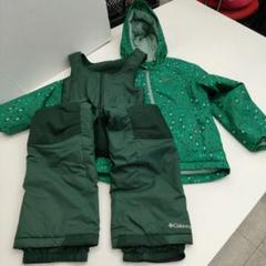 【2025年】高評価レビューアイテム特集 61□Columbia キッズスノーウエア上下セット グリーン MY1115-3 スノーボード