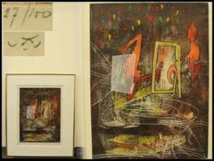 ロベルト マッタ 版画 エッチング 27/100 地獄の季節(LC997) ロベルト マッタ 版画 エッチング 27/100 地獄の季節(LC997