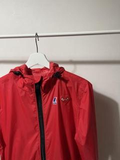 プレイコムデギャルソン × K-WAY FULL ZIP Red