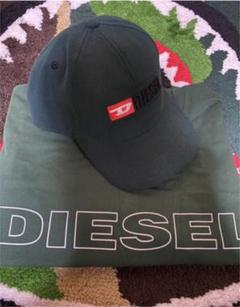DIESEL Tシャツ カーキ グリーン