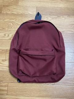 希少　WZ SAC リュック　デイパック　ボルドー　バーガンディ　エンジ色のサムネイル