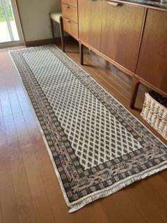 限定値下げ　ヴィンテージラグ　縦245x 横72cm  厚み約10mm 限定値下げヴィンテージラグ縦245x 横72cm 厚み約10mm