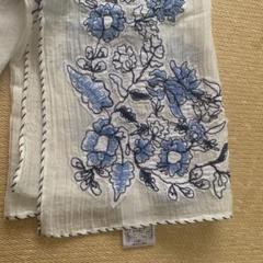 【値下げ】ハウスオブロータス 桐島かれん 刺繍 ストール  ショール 値下げ】ハウスオブロータス 桐島かれん 刺繍 ストール ショール