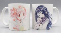 魔法少女まどか☆マギカ　まどマギ　グラスマグカップ　珪藻土コースター　セット 魔法少女まどか☆マギカまどマギグラスマグカップ珪藻土