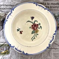 希少　美品　ロンシャン　薔薇とリボンのコンポティエ　フランスアンティーク 希少 美品 ロンシャン 薔薇とリボンのコンポティエ フランス