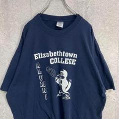 JERZEES カレッジ　チームロゴプリント　ネイビー　ビック Tシャツ 2X