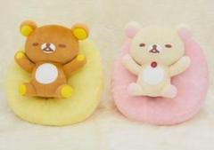 ２種セットリラックマ&コリラックマ大きなクッションにつつまれぬいぐるみXL