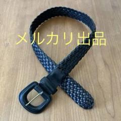 【美品】【COACH/コーチ】黒色・本革・メッシュ・Sサイズ　ベルト