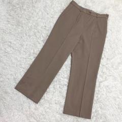 23区✨美品　テーラードパンツ　オンワード樫山　サイドジップ　ベージュ　（46）