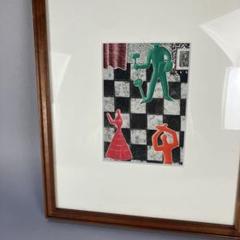 版画集　綿引明浩銅板画 三ツ石潤司カノン5曲　 版画工房、装丁フィレンツェ 版画集 綿引明浩銅板画 三ツ石潤司カノン5曲 版画工房、装丁