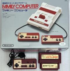 ファミリーコンピュータ 本体 コントローラー 説明書 箱 ※ジャンク品