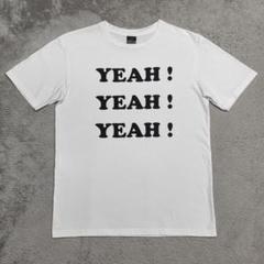 ナンバーナイン　Tシャツ　YEAH　2　ホワイト　　カートコバーン　メッセージ