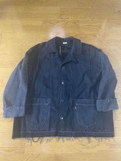70s USA製 Levi’s デニム カバーオール メンズ M 古着 濃紺 90年代 リーバイス Levis デニムカバーオール メンズM