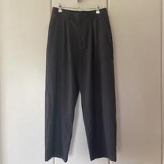 Cornier Super130's ウールワイドスラックスSLATE GRAY Super130's WORSTED WOOL LIGHT GABARDINE WIDE PANTS｜TOP