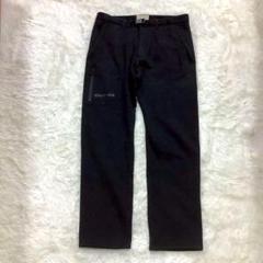 アヴィレックス 黒パンツ ストレート 厚手 2XL メンズ スウェット