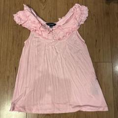 Ralph Lauren ピンク フリル ノースリーブ XL