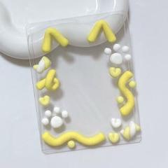 （347）B8 クレイデコ　トレカデコ　トレカケース　レジン　樹脂粘土　推し活