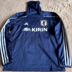 サッカー日本代表。ネイビー。Ｌ。ハイネック サッカー日本代表。ネイビー。L。ハイネック - メルカリ
