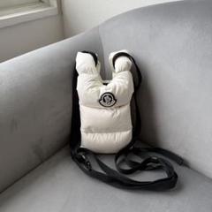 【MONCLER】バケットバッグ ミニショルダーバッグ Moncler Knot Mini Bag Beige Shoulder Crossbody | eBay