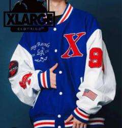 XLARGE スタジャン 青/白 XLARGE スタジャン 青/白 2022年