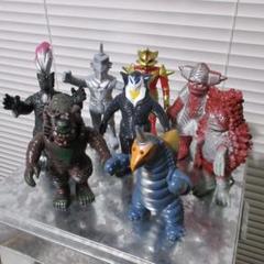 c42　ソフビ　ウルトラマン　ウルトラ怪獣　まとめ　8体 ウルトラマンシリーズ ソフビ ウルトラ怪獣シリーズ 8体 レトロ