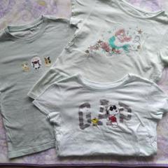 子供用(女児)ユニクロUT、GAPトップス 半袖Tシャツ3枚セット 130cm