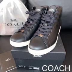 COACHスニーカー新品未使用箱入り - メルカリ 芸能人愛用 COACHスニーカー新品未使用箱入り スニーカー