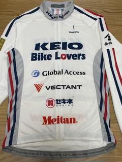 慶應義塾大学　サイクルジャージ Mサイズ＋ビブセット 慶應義塾大学 サイクルジャージ Mサイズ＋ビブセット - メルカリ