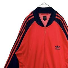 【ビッグサイズ4XO‼️】adidas SSTトラックジャケット黒 小松菜奈 古着 ビッグサイズ‼️】adidas SSTトラックジャケット 赤紺 小松菜奈 古着