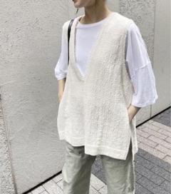 専用【Spick&Span】Italian fabric ツイードベスト 美品 Spick & Span（スピックアンドスパン）の「≪追加2≫Italian