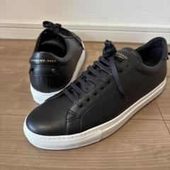 未使用GIVENCHY ジバンシー ブラック レザースニーカー/シューズ パンツ