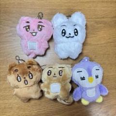 TXT 10cmドール ポバトゥ 5人分セット TXT ボムギュ 10cm ドール ポバトゥ ぬいぐるみの通販 by