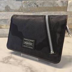 PORTER　ポーター　二つ折り 財布　タンカー　カモフラ　現行　未使用