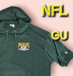 GU - （専用）GU✖️NFL コラボパーカー GU - 【限定コラボ】美品NFL× GU スウェTパーカ 5分袖 Lサイズ