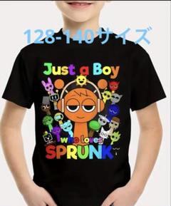 スブランキー　Tシャツ　黒　128-140サイズ
