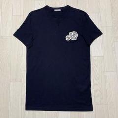 MONCLER ネイビー ロゴ Tシャツ ネイビーブルーロゴTシャツ - Moncler - メンズ | WE IN STYLE