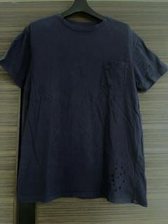 ロンハーマン・8100・定番ダメージTシャツ・ターコイズ・クルー ロンハーマン・8100・定番ダメージTシャツ・ターコイズ・クルー