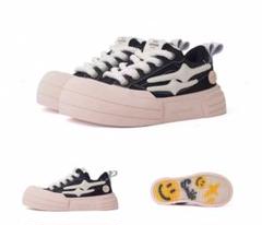 関税送料込 KILLWINNER スマイルスニーカー KILLWINNER*Smile life ボリューム/厚底スニーカー (KILLWINNER