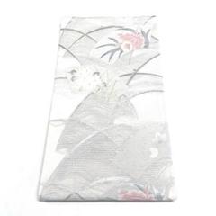帯1985 ●高級 正絹 夏帯 六通 袋帯