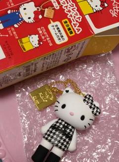 ☆未開封☆ 銀座キティ物語　チャーム　希少 ハローキティ】日焼け キラキラキーチャーム(F うきわ