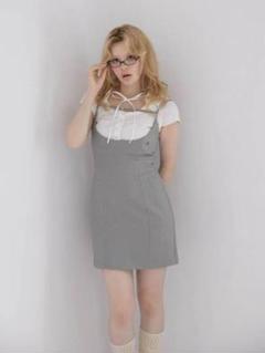 ANDMARY Betty layered dress ベージュ andmary (アンドマリー) Betty layered dress, Beige