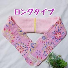 ★ネッククーラー★ハンドメイド★花火②(ピンク)★
