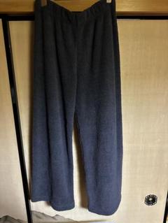 最安値美品送料無料無印良品フリース ダークグレー ルームウェアパンツ M
