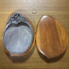処分価格　旧老坑端渓水巌硯　氷裂紋・金線・臙脂暈・文房四宝 硯 端渓老坑水巌雲刻硯 文房四宝