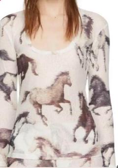 Yuhan Wang Ceramic Pony Top in White | REVOLVE